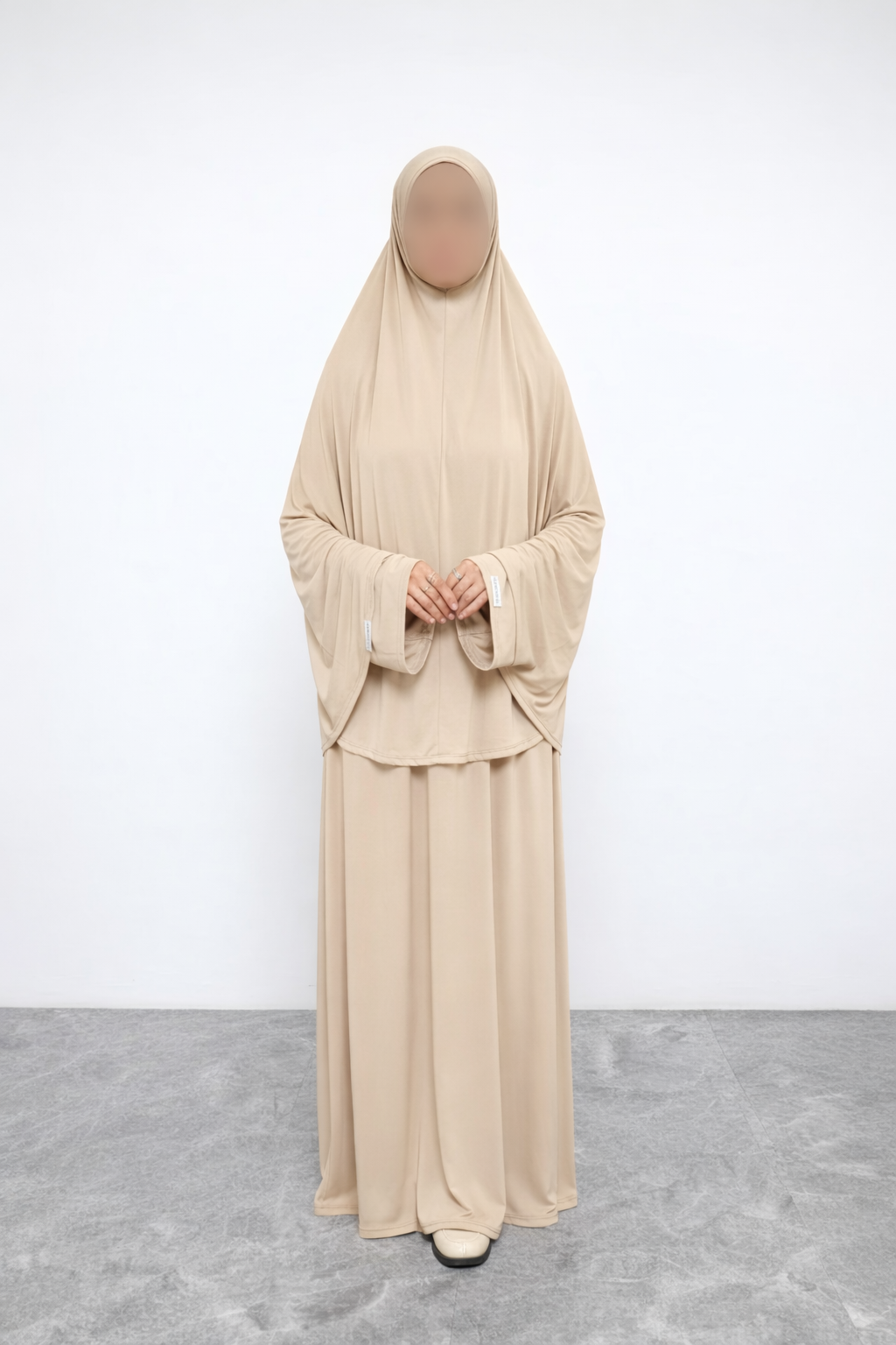Set Khimar Beige
