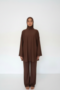 Burkini marrón con AKHAYALI