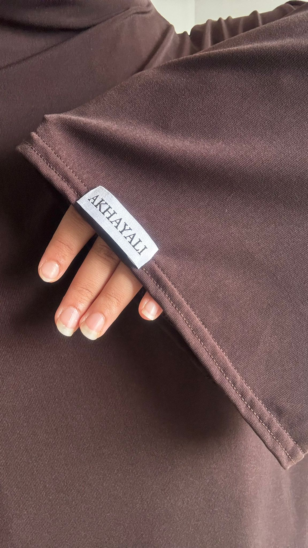 Abaya jersey Brown